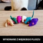 Myszka dla kota z grzechotką ZOLUX3
